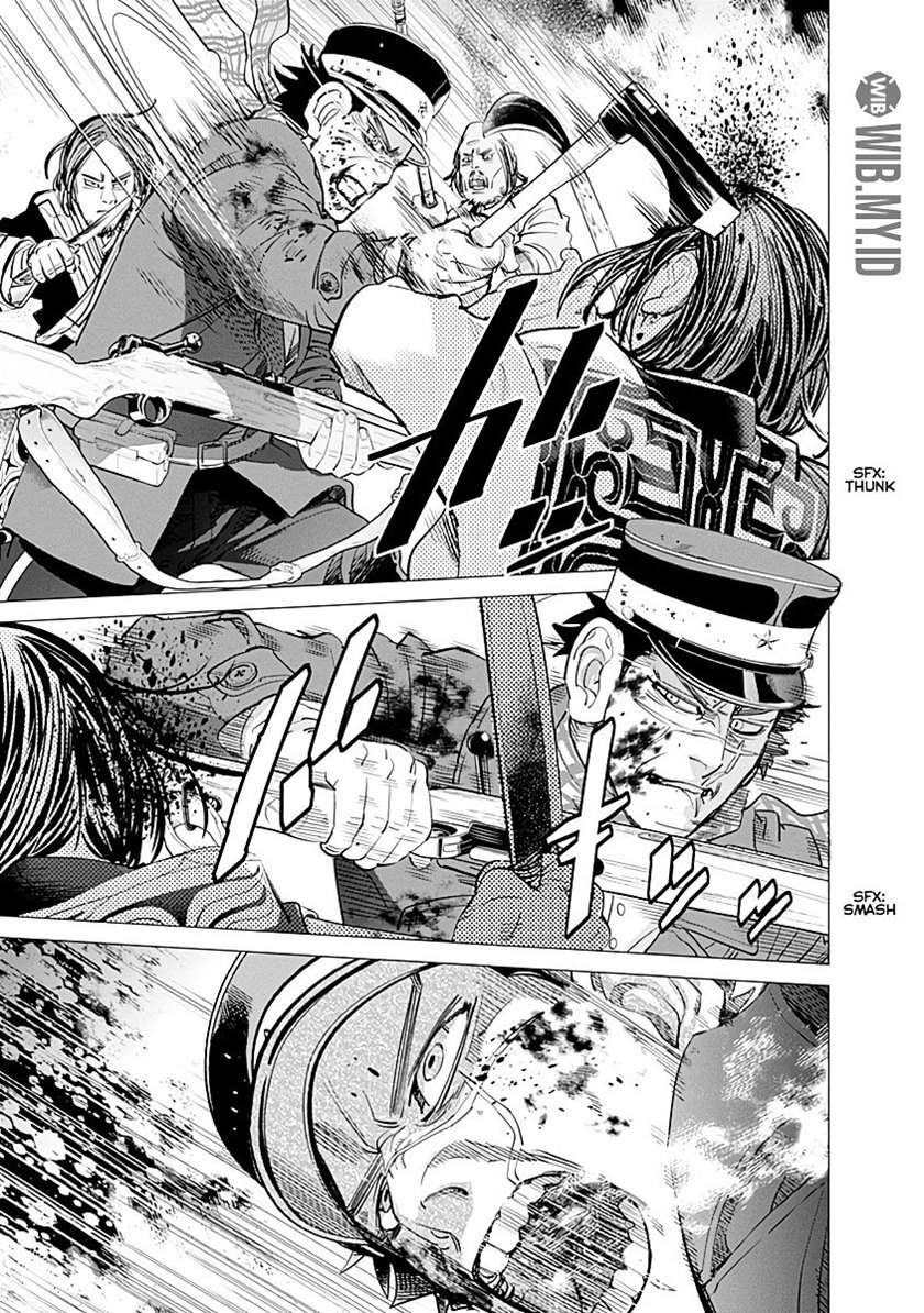 Golden Kamuy Chapter 89 Gambar 16
